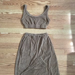 Zara brown set